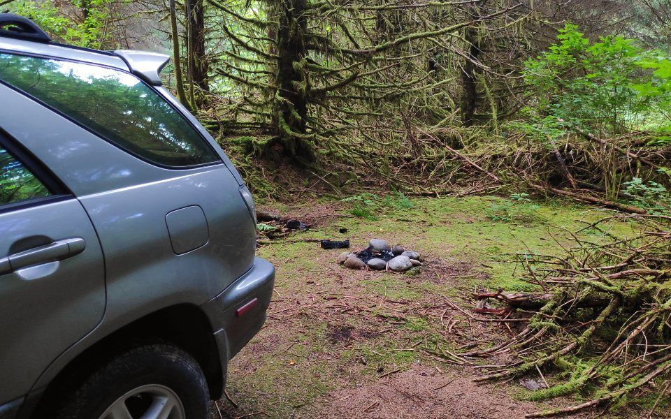 Car camping near Olympic National Park